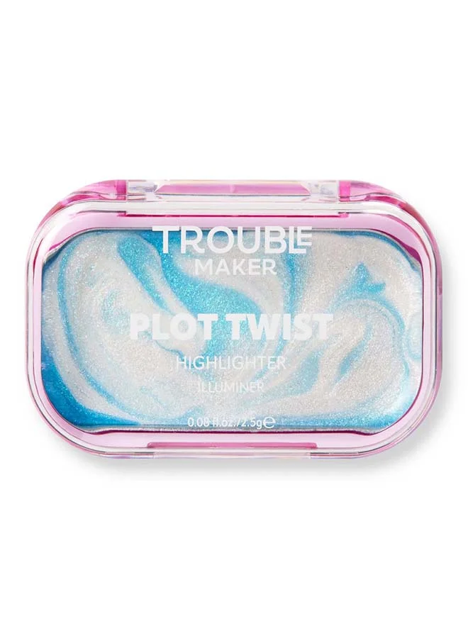 صانع المتاعب Plot Twist Cream Highlight Clearly Twisted Clear
